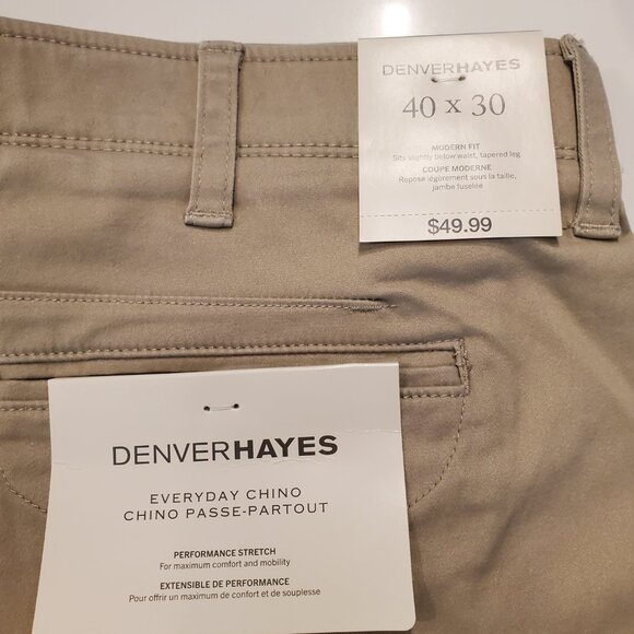 NWT DenverHayes 40x30 Everyday Chino - Picture 2 of 5